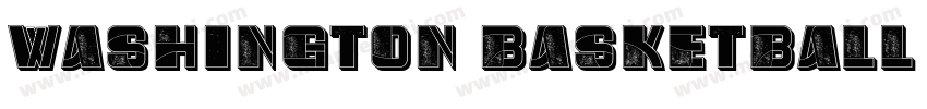 Washington Basketball字体转换